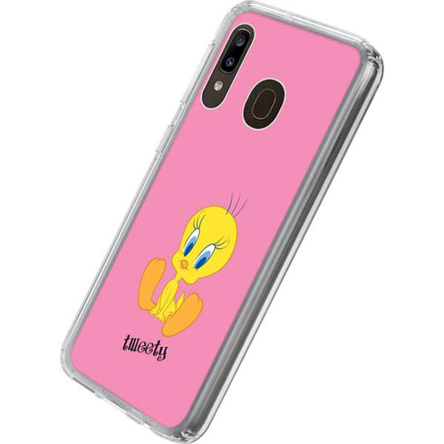 Looney Tunes Tweety Pinky Galaxy A20 Clear Case